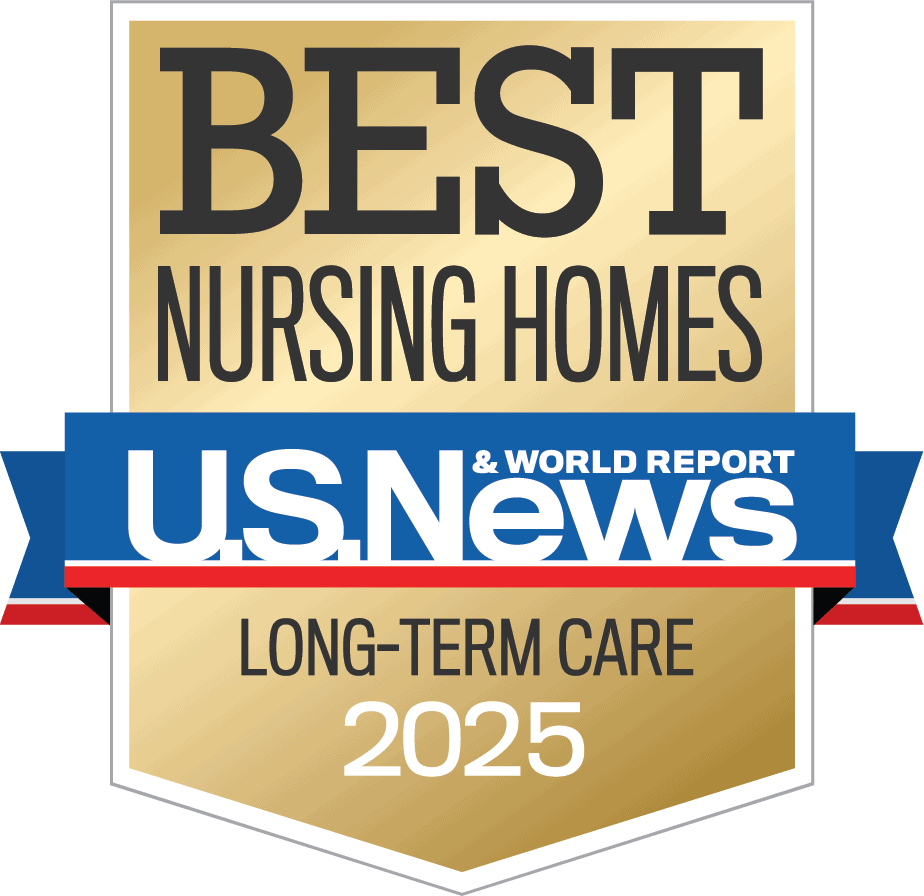 U.S. News & World Report Best Nursing Homes Long-Term Care 2025 badge